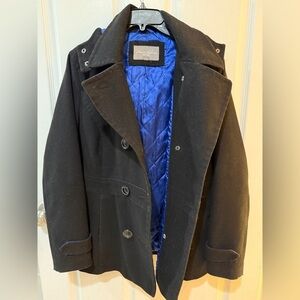 Marvin Richards Black Pea Coat